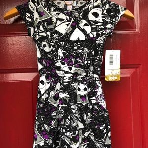 Nightmare Before Christmas Lularoe Mae size 4 NWT